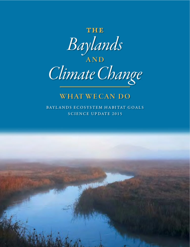 Baylands Complete Report 2016 cover